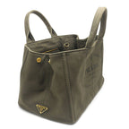 Prada Canapa 2-Way Tote Militare — view 2