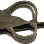 Prada Canapa 2-Way Tote Militare — view 5