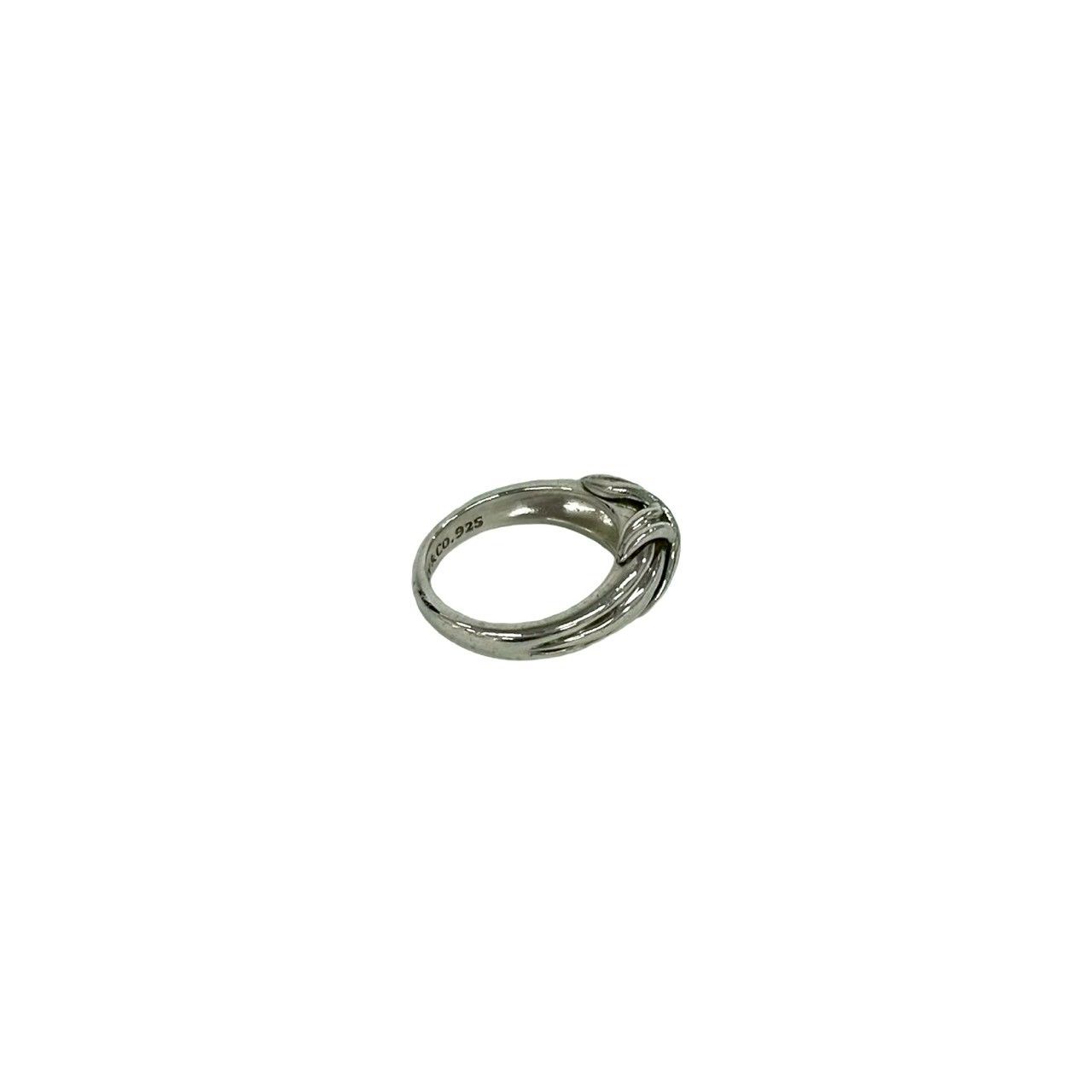 Tiffany & Co Signature Ring 925 Sterling Silver — view 6