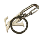 Louis Vuitton Key Holder Porte Cles LV Sharp Silver White — view 2