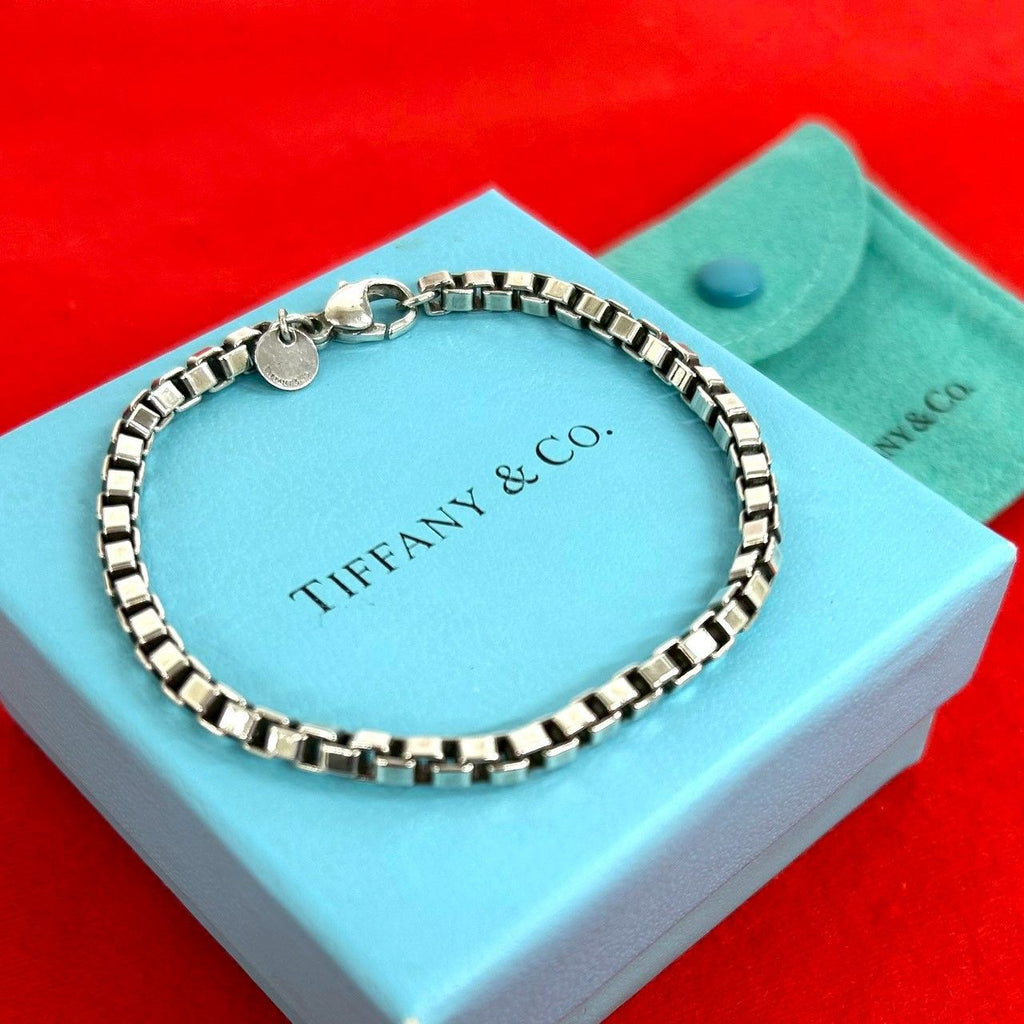 Tiffany & Co Vintage Venetian Bracelet 925 Sterling Silver