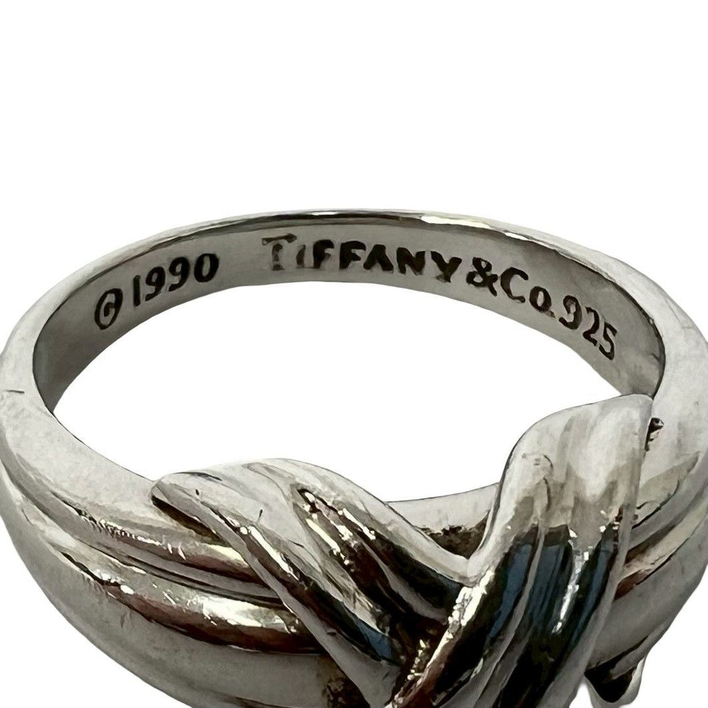 Tiffany & Co Vintage Signature Ring 925 Sterling Silver — view 3