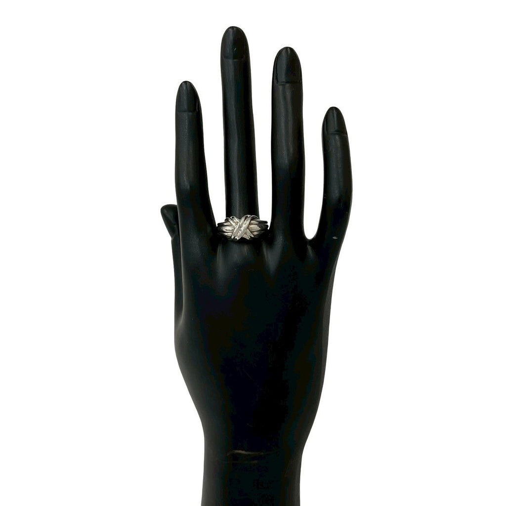 Tiffany & Co Vintage Signature Ring 925 Sterling Silver — view 2