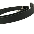 Louis Vuitton Shoulder Strap Black Silver 9 Levels Adjustable Matte Leather — view 6