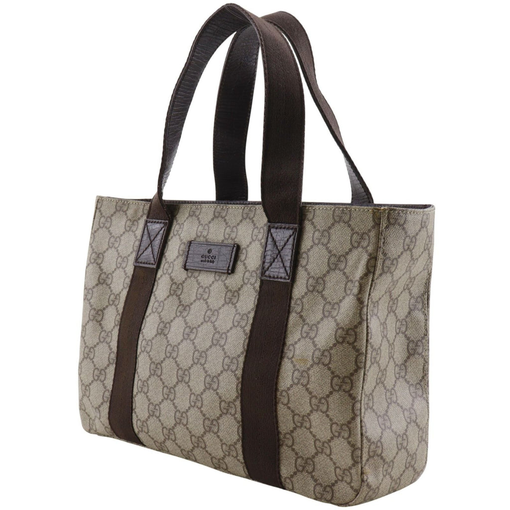 Gucci GG Supreme Canvas Brown Tote — view 2
