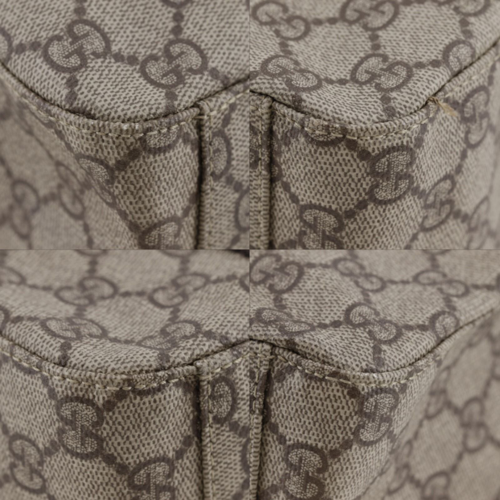 Gucci GG Supreme Canvas Brown Tote — view 4
