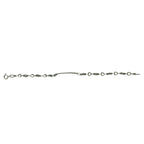 Tiffany & Co Vintage Heart Link ID Bracelet 925 Sterling Silver — view 6