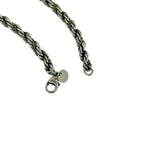 Tiffany & Co Vintage Twisted Trope Bracelet 925 Sterling Silver Gold — view 4