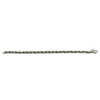 Tiffany & Co Vintage Twisted Trope Bracelet 925 Sterling Silver Gold — view 5