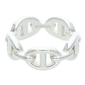 Hermes Chaine D'ancre Enchainee PM Silver Ring