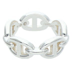 Hermes Chaine D'ancre Enchainee PM Silver Ring — view 2