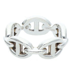 Hermes Chaine D'ancre Enchainee PM Silver Ring — view 2