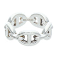 Hermes Chaine D'ancre Enchainee PM Silver Ring