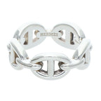 Hermes Chaine D'ancre Enchainee PM Silver Ring