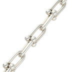 Tiffany & Co Large Link Silver Bracelet — view 5