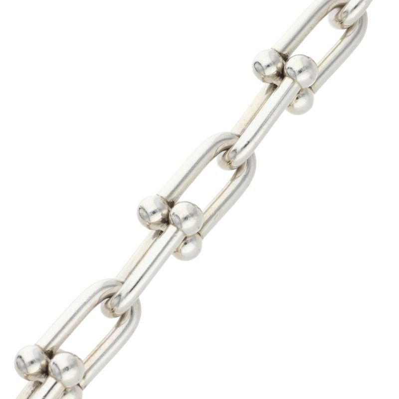 Tiffany & Co Large Link Silver Bracelet — view 5