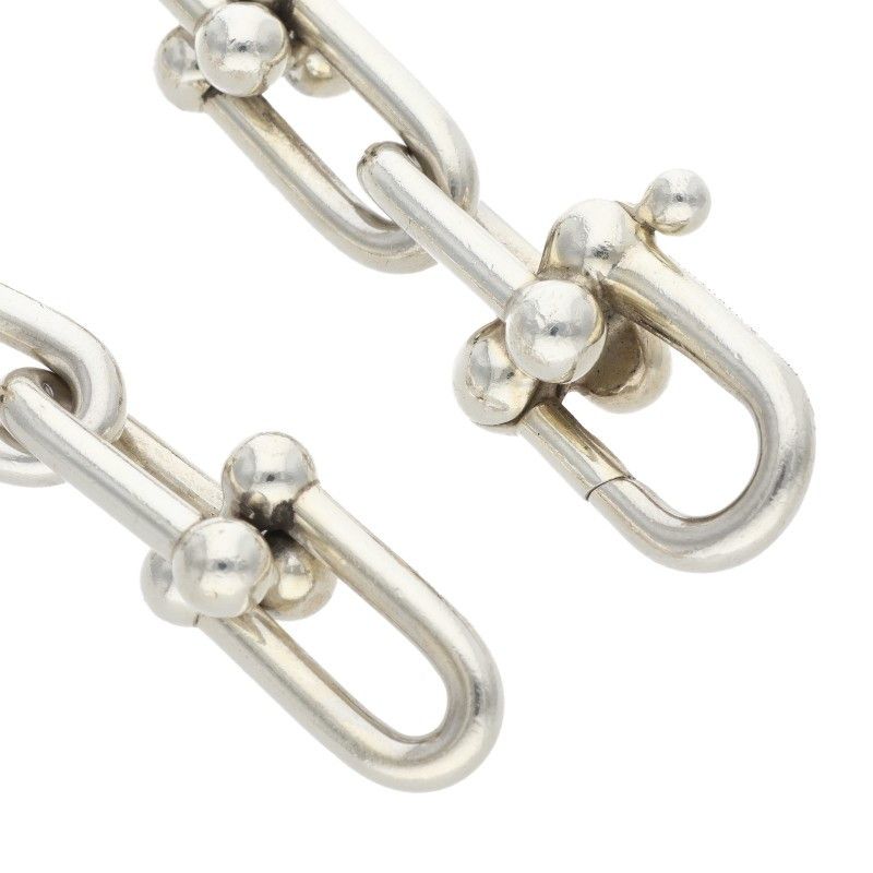 Tiffany & Co Large Link Silver Bracelet — view 4
