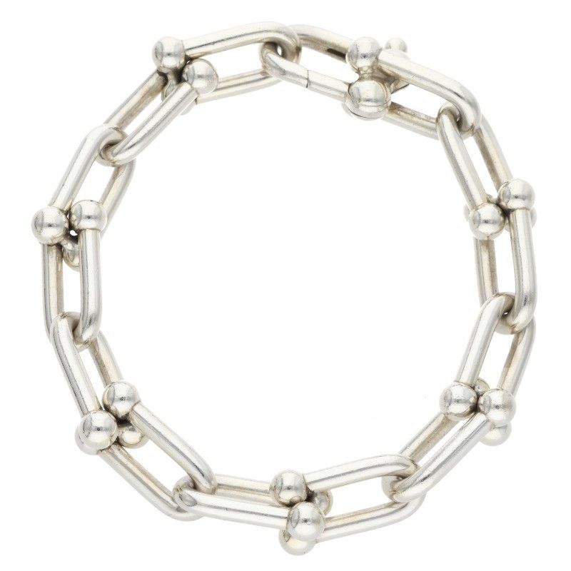 Tiffany & Co Large Link Silver Bracelet