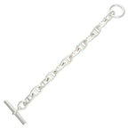 Hermes Chaine D'ancre TGM Silver Bracelet — view 2