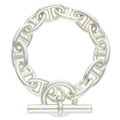Hermes Chaine D'ancre TGM Silver Bracelet