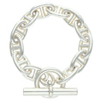 Hermes Chaine D'ancre TGM Silver Bracelet