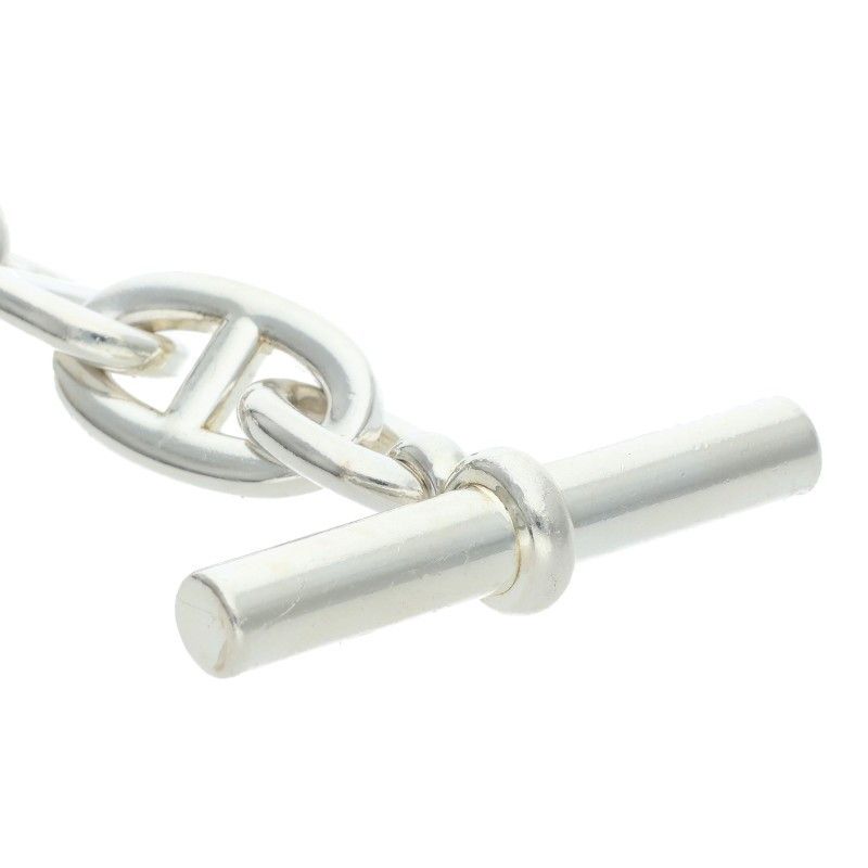 Hermes Chaine D'ancre TGM Silver Bracelet — view 4