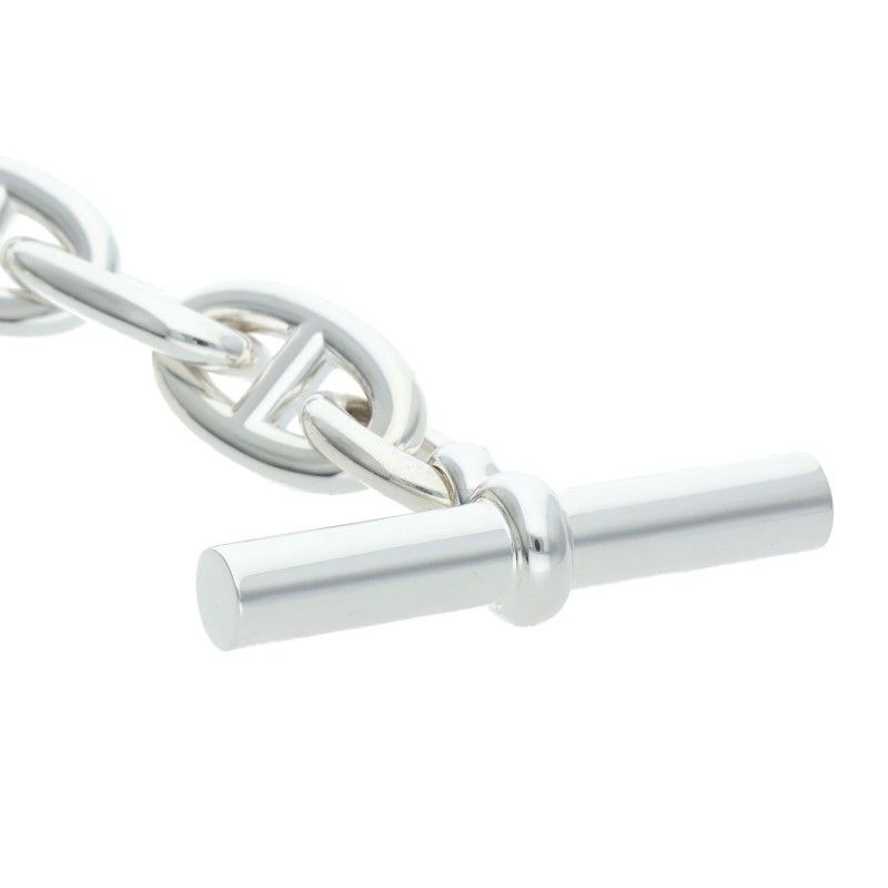 Hermes Chaine D'ancre GM Silver Bracelet — view 4