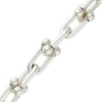 Tiffany & Co Large Link Silver Bracelet — view 5