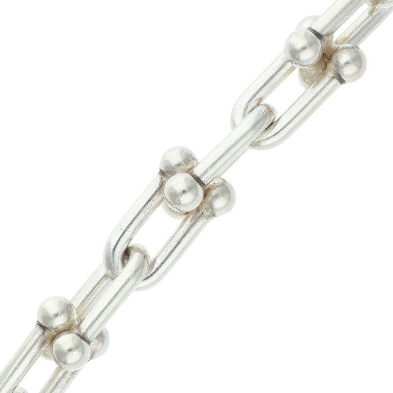 Tiffany & Co Large Link Silver Bracelet — view 5
