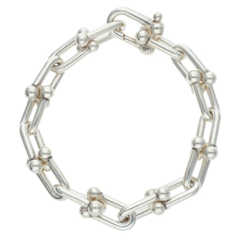 Tiffany & Co Large Link Silver Bracelet