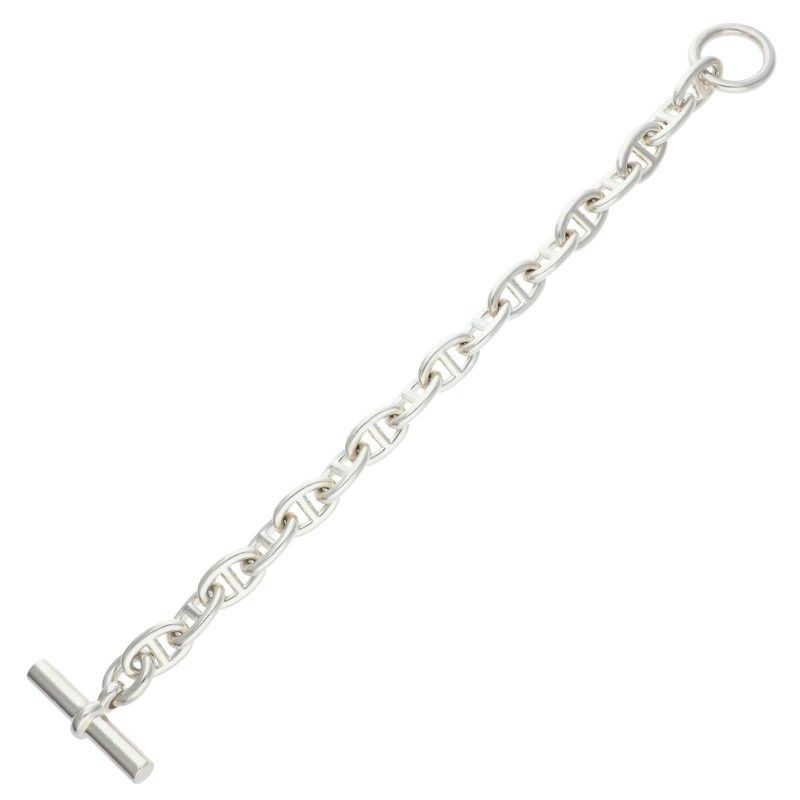 Hermes Chaine D'ancre MM Silver Bracelet — view 2