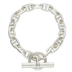 Hermes Chaine D'ancre MM Silver Bracelet