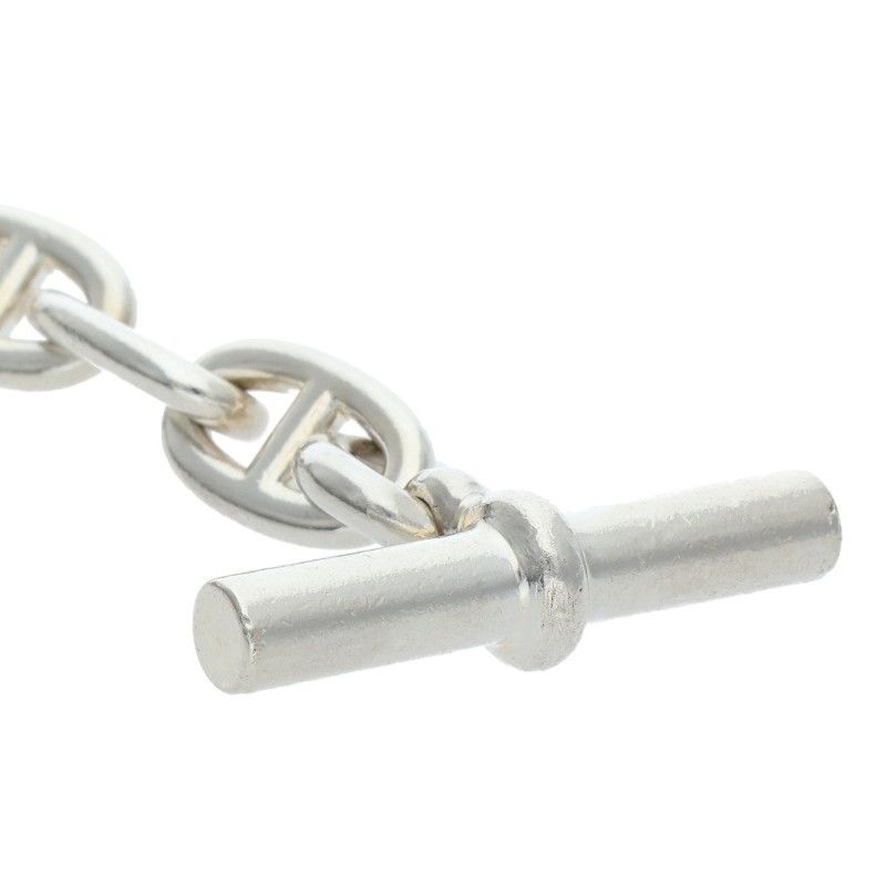 Hermes Chaine D'ancre MM Silver Bracelet — view 4