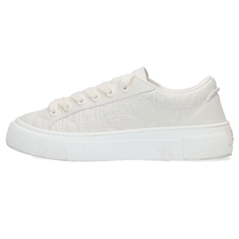 Dior 000 33 Spin Grained Calfskin Oblique Pattern Sneakers