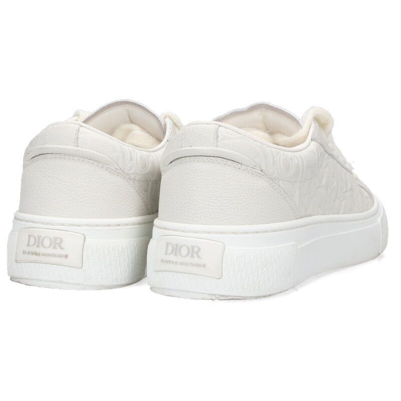 Dior 000 33 Spin Grained Calfskin Oblique Pattern Sneakers — view 2