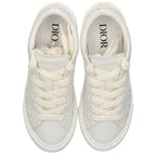 Dior 000 33 Spin Grained Calfskin Oblique Pattern Sneakers — view 4