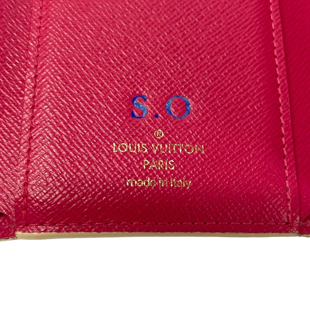 Louis Vuitton Trifold Wallet Vivienne Portefeuille Victorine Damier Azur Multi — view 5