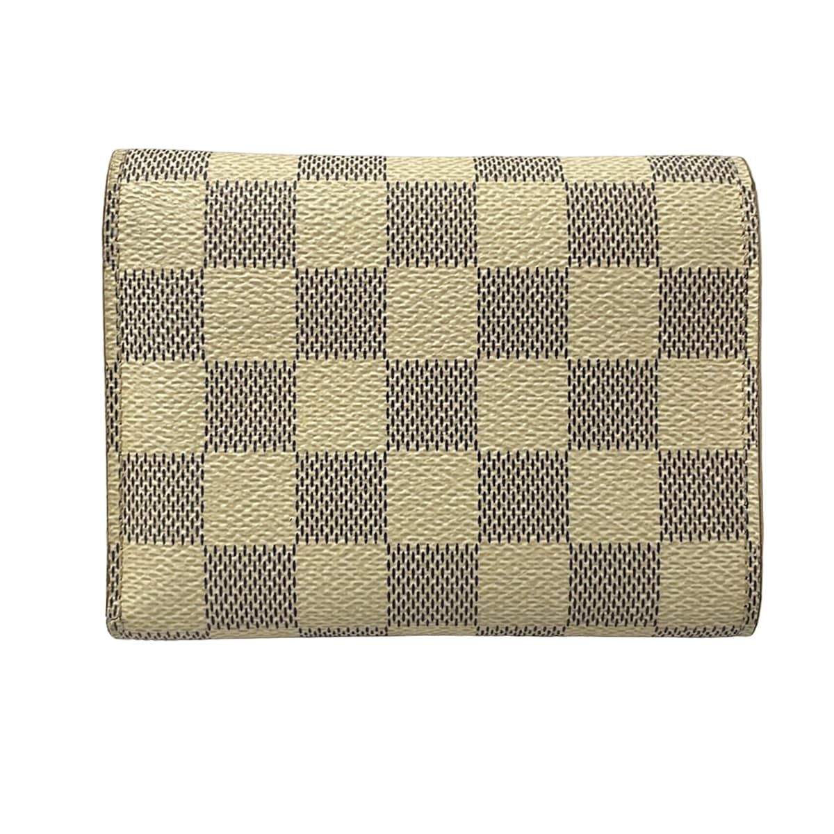 Louis Vuitton Trifold Wallet Vivienne Portefeuille Victorine Damier Azur Multi — view 2