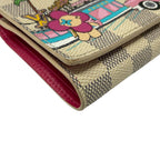 Louis Vuitton Trifold Wallet Vivienne Portefeuille Victorine Damier Azur Multi — view 7