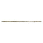Tiffany & Co Vintage Twisted Trope Bracelet 925 Sterling Silver Gold — view 6