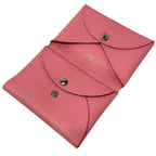 Hermes Coin Case Calviduo Rose Confetti — view 3