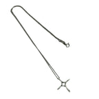 Tiffany & Co Vintage Infinity Cross Necklace 925 Sterling Silver — view 5