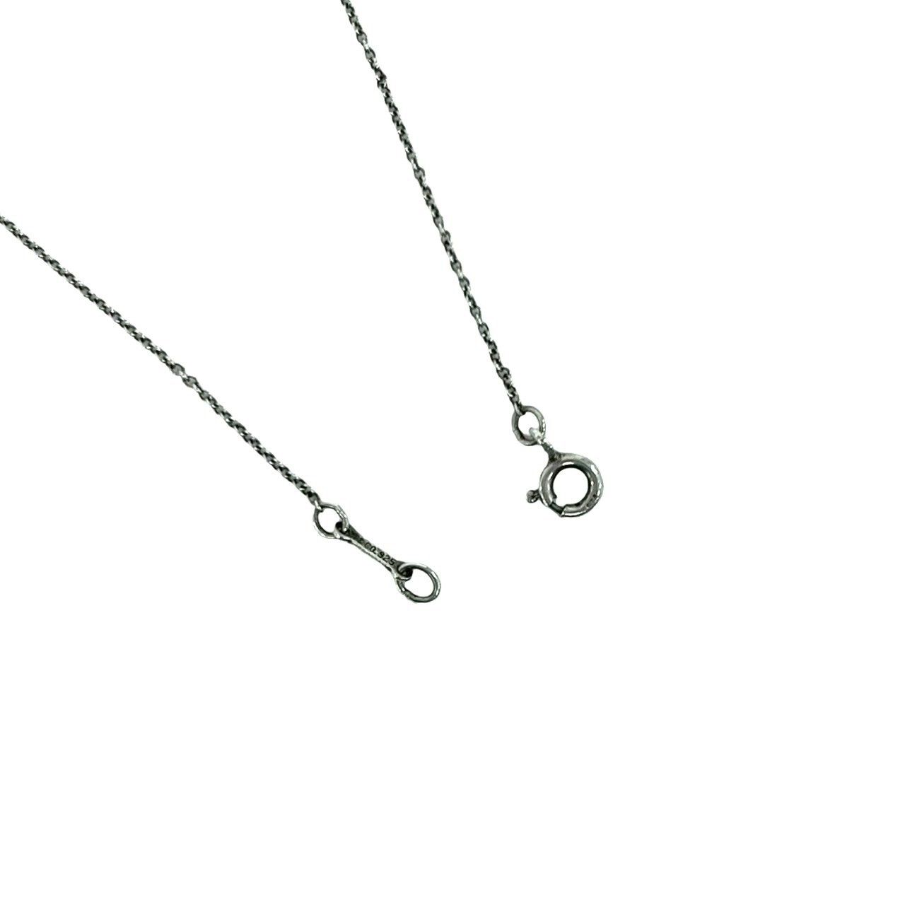 Tiffany & Co Vintage Infinity Cross Necklace 925 Sterling Silver — view 4