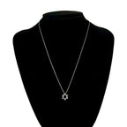 Tiffany & Co Vintage Star of David Necklace 925 Sterling Silver — view 2