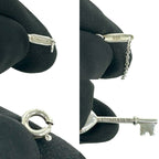 Tiffany & Co Heart Key Necklace 925 Sterling Silver — view 3