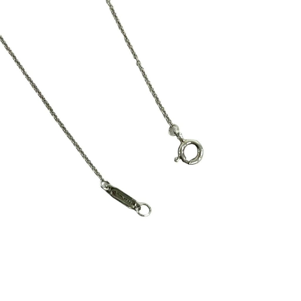 Tiffany & Co Heart Key Necklace 925 Sterling Silver — view 4