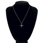 Tiffany & Co Vintage Infinity Cross Necklace 925 Sterling Silver — view 2