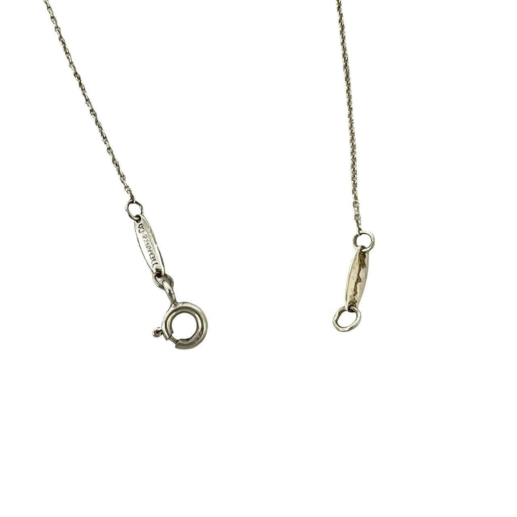Tiffany & Co Vintage Infinity Cross Necklace 925 Sterling Silver — view 4