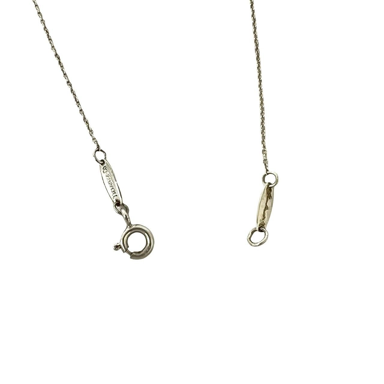 Tiffany & Co Vintage Infinity Cross Necklace 925 Sterling Silver — view 4