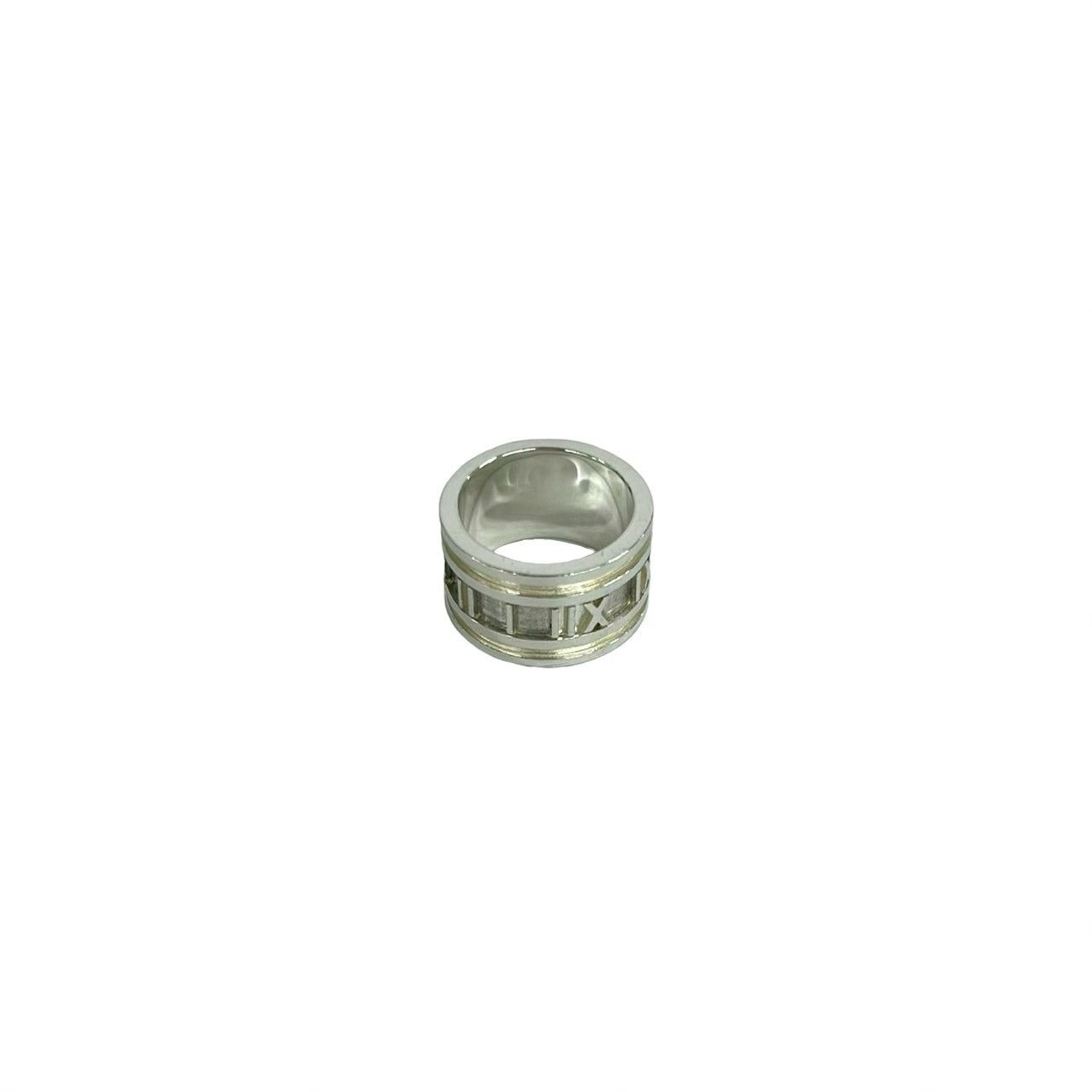 Tiffany & Co Vintage Wide Atlas Ring 925 Sterling Silver — view 4